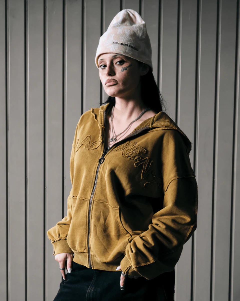 BEANIE MONOGRAM - CREAM - Image 3