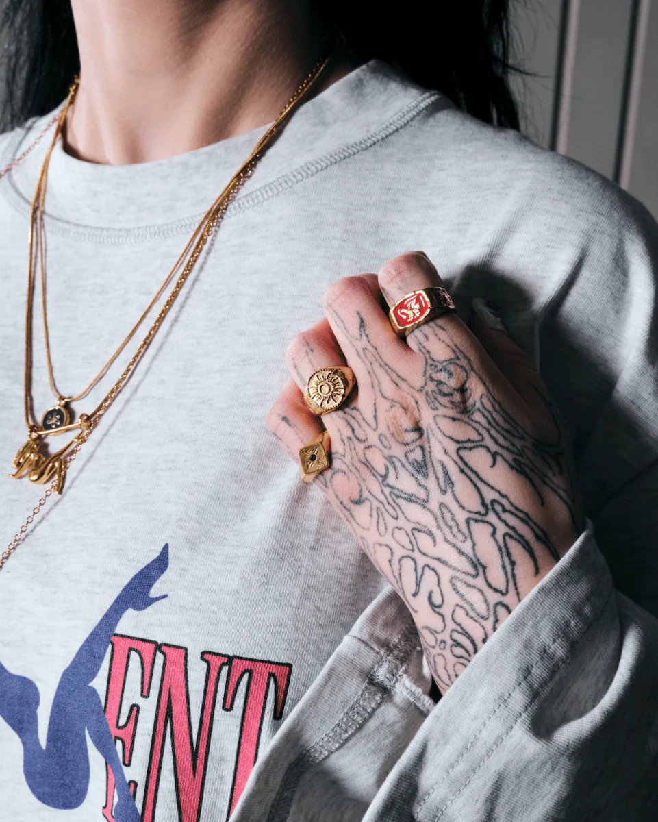 BLUE RAY RING [GOLD] - Image 4