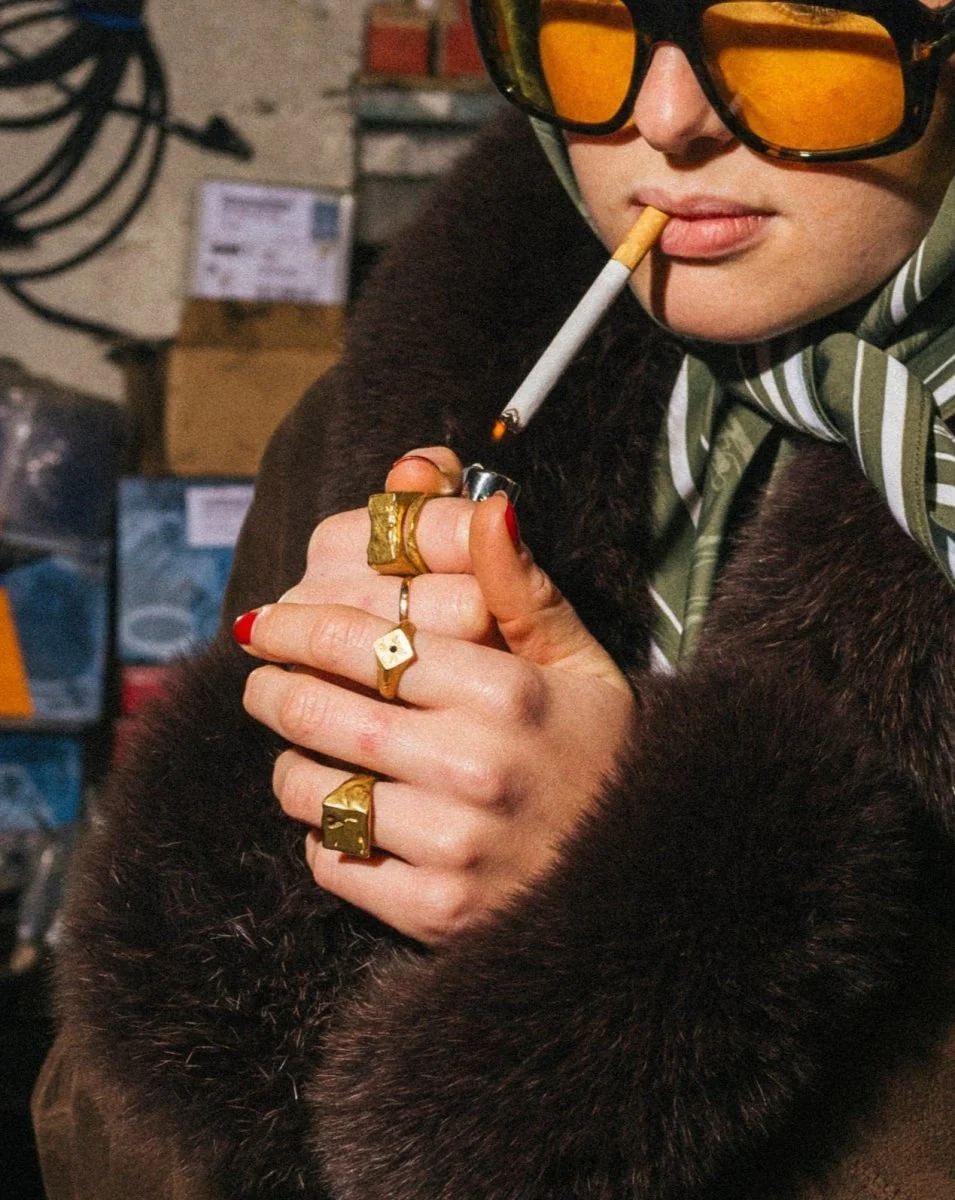 Brute Signet Ring [Gold] - Image 4