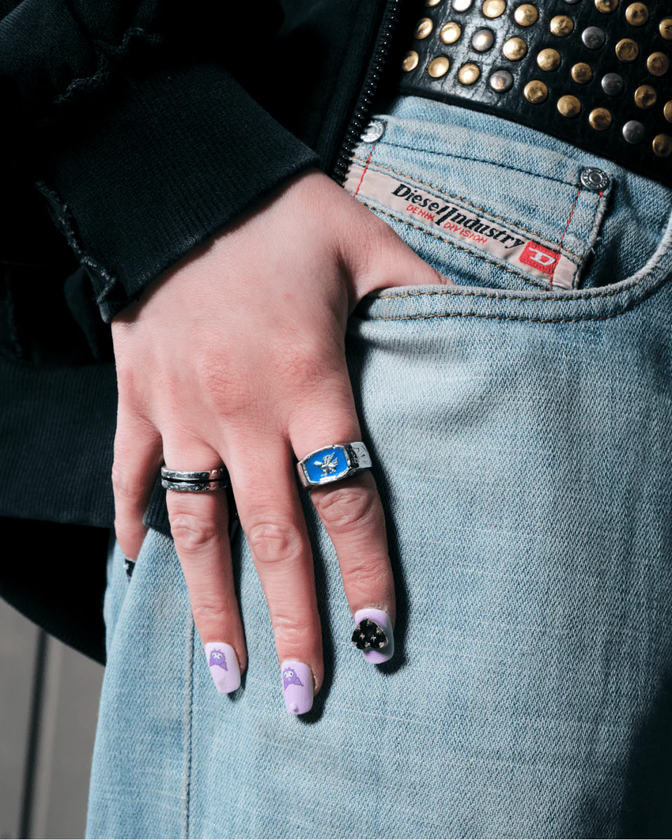 EAGLE RING - BLUE - Image 4