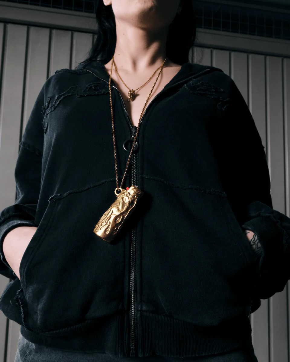 FLAME LIGHTER HOLDER [GOLD] - Image 5