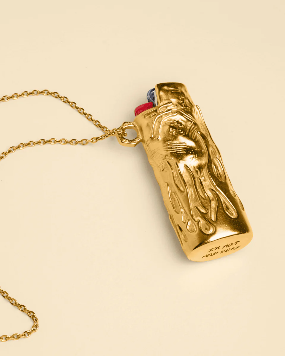 FLAME LIGHTER HOLDER [GOLD] - Image 6