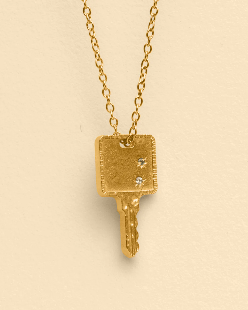 KEY NECKLACE [GOLD]