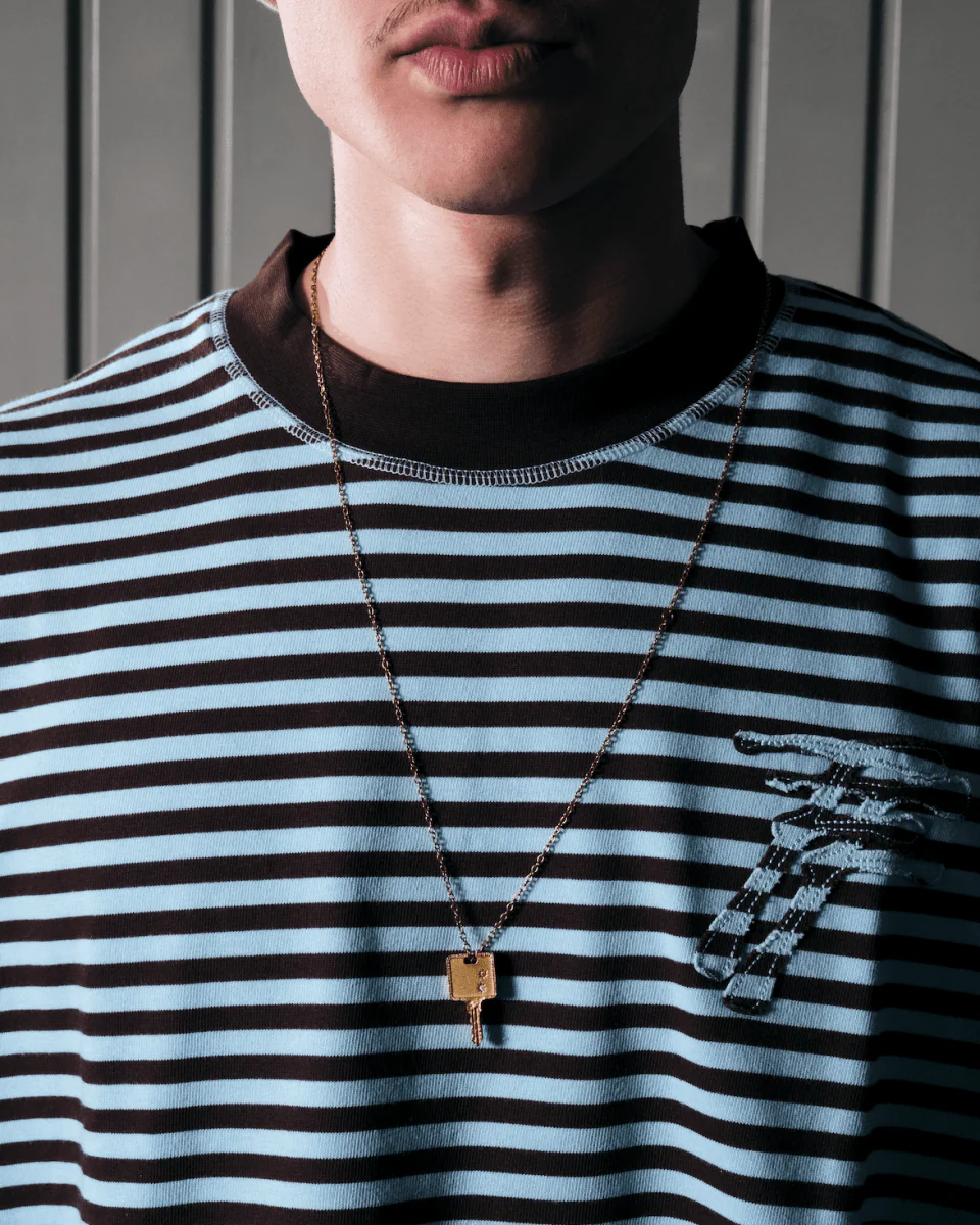 KEY NECKLACE [GOLD] - Image 2