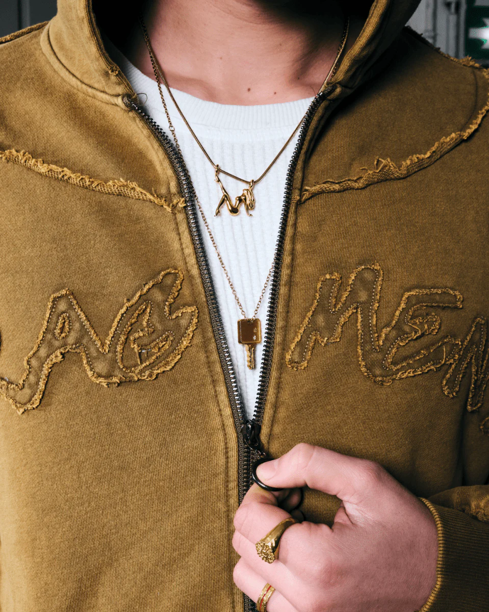 KEY NECKLACE [GOLD] - Image 3