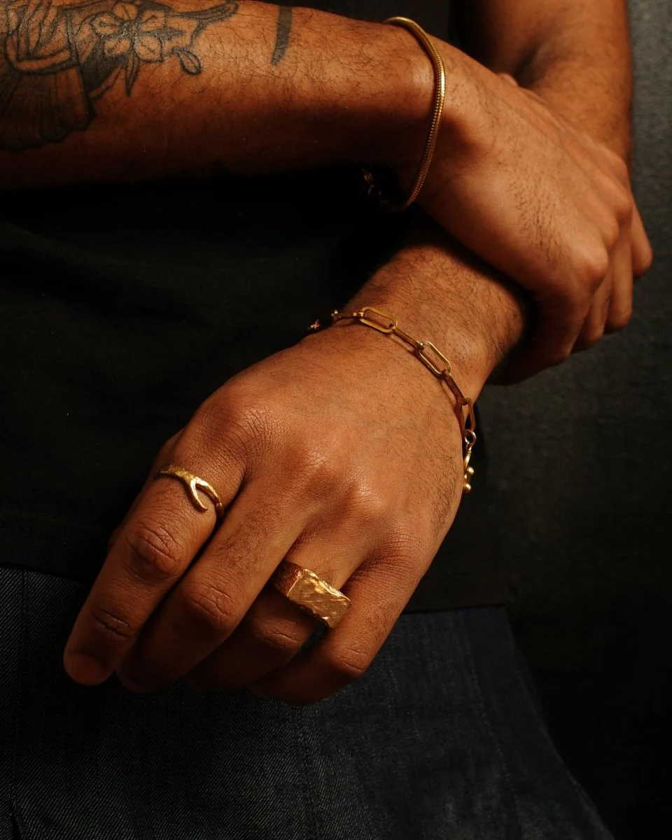 Paperclip Bracelet [Gold] - Image 4
