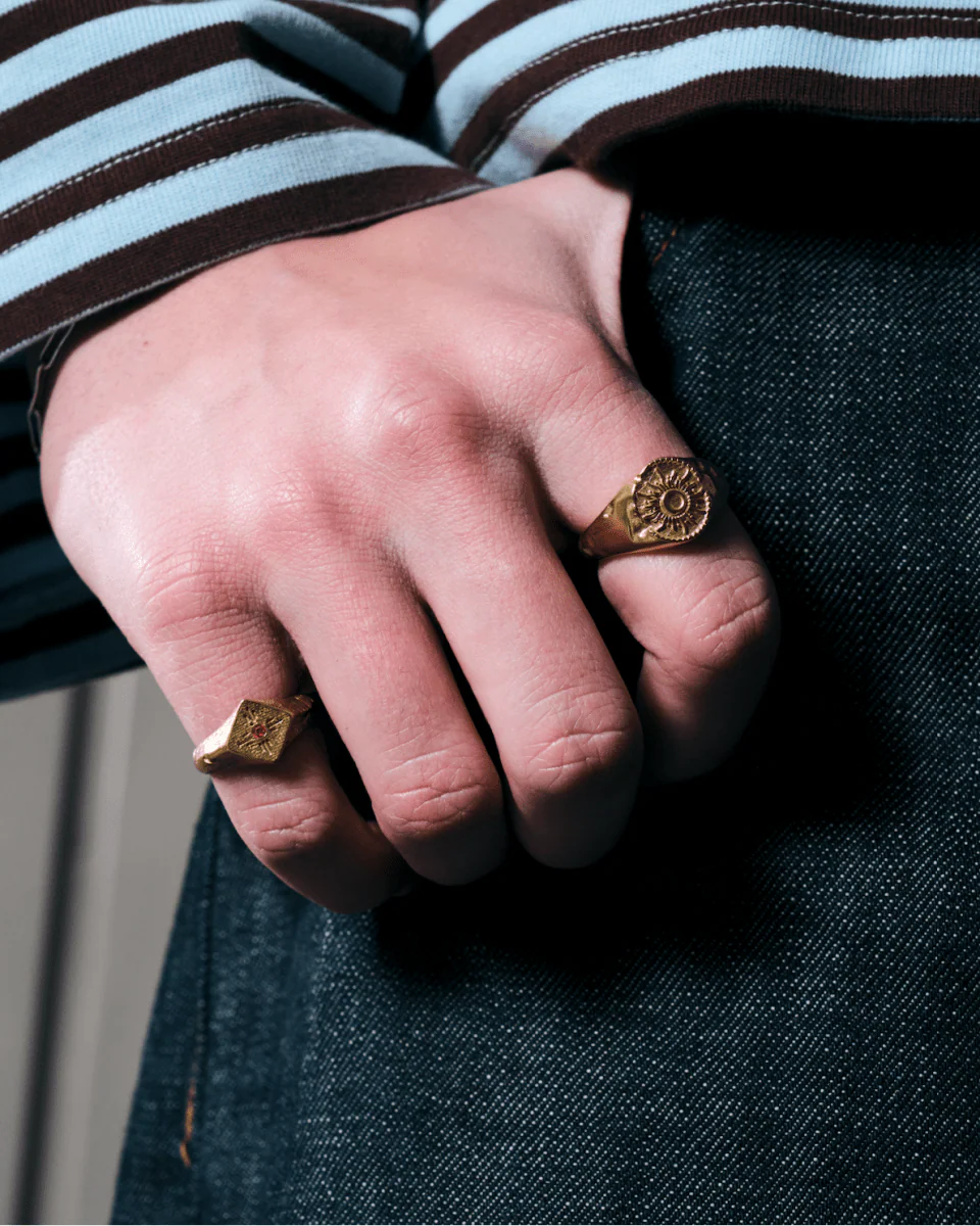 RED RAY RING [GOLD] - Image 2
