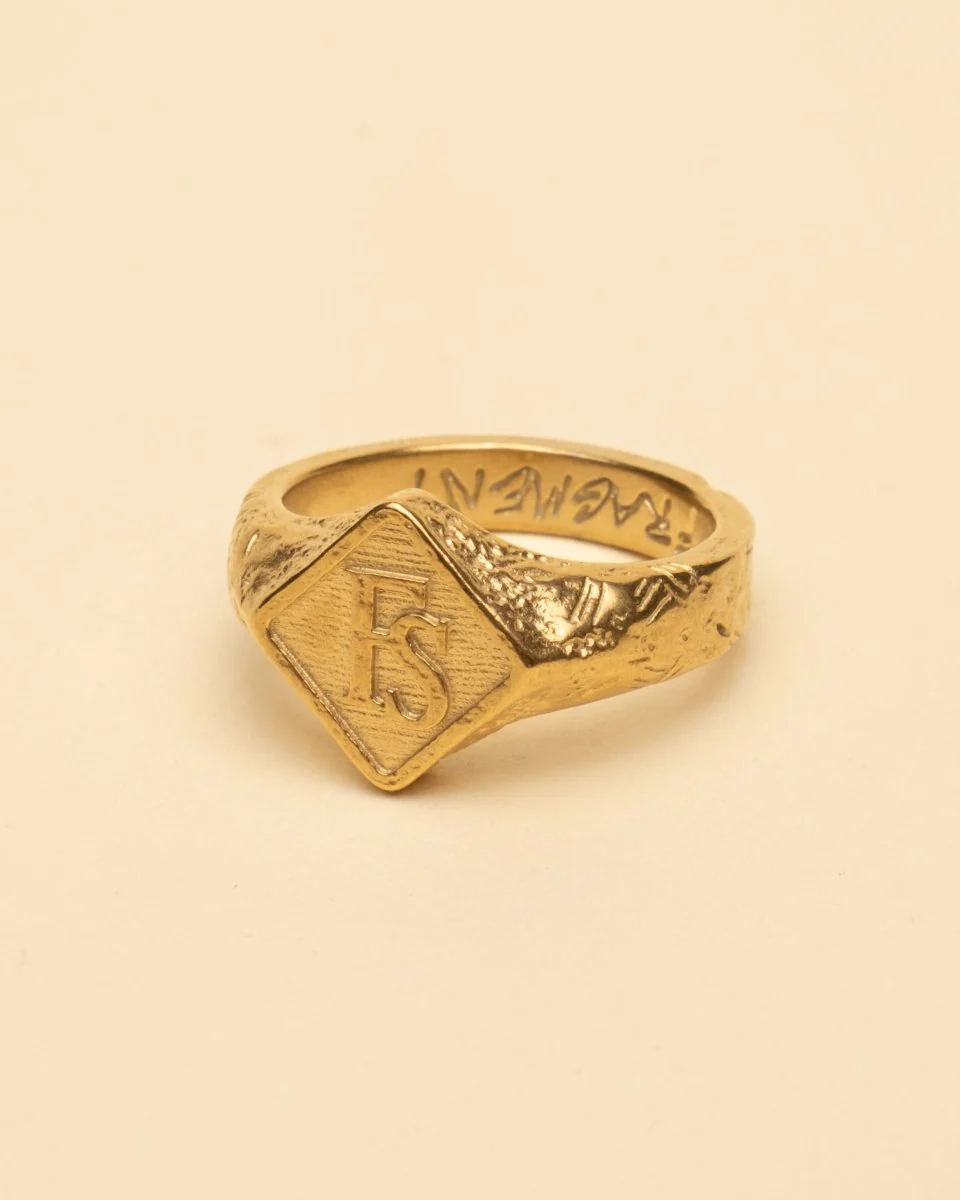 SEAL RING [GOLD]