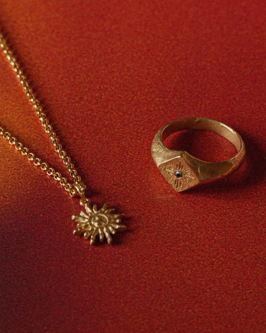 Solar Flare Necklace [Gold] - Image 4