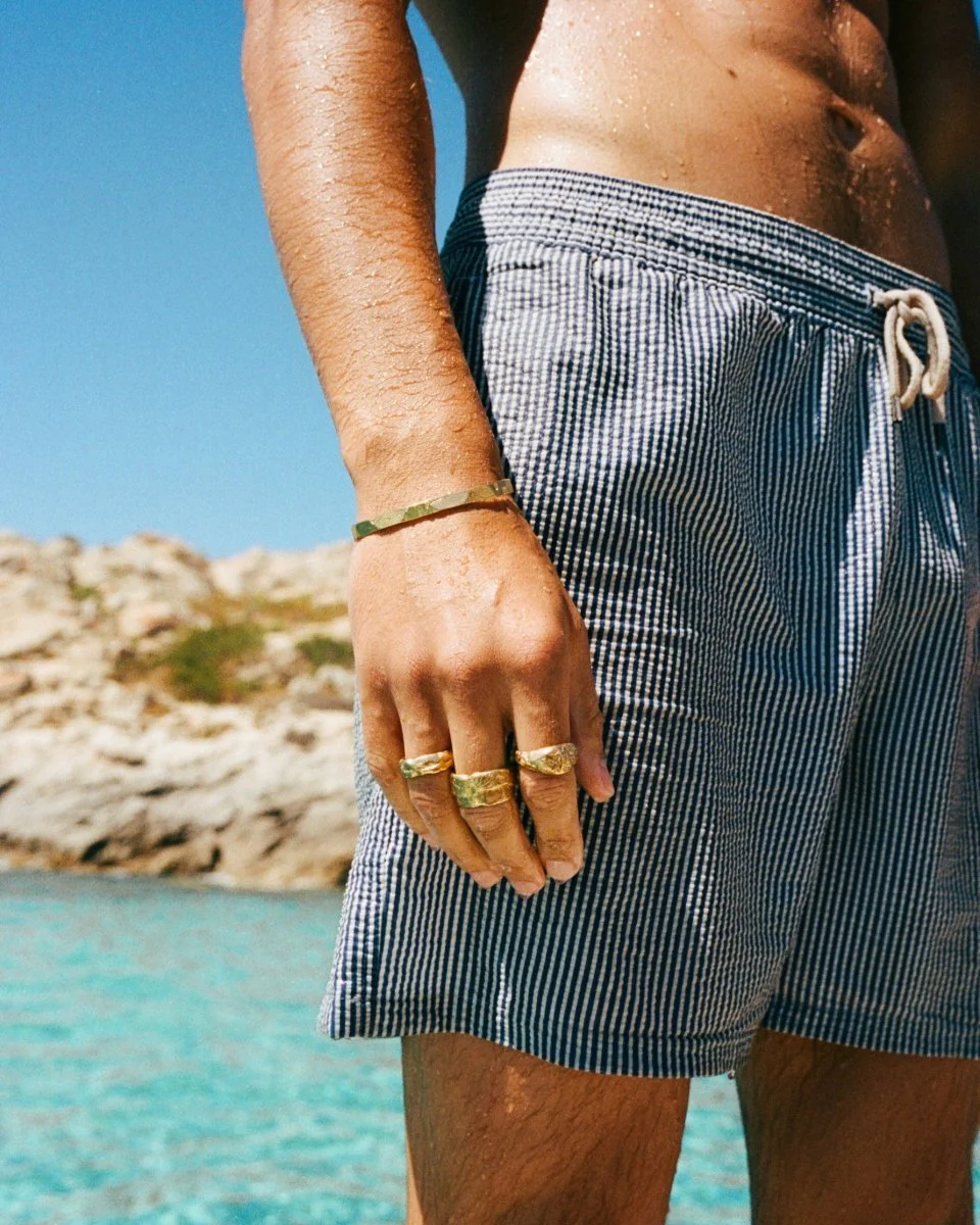 RIVIERA CUFF BRACELET [GOLD] - Image 3