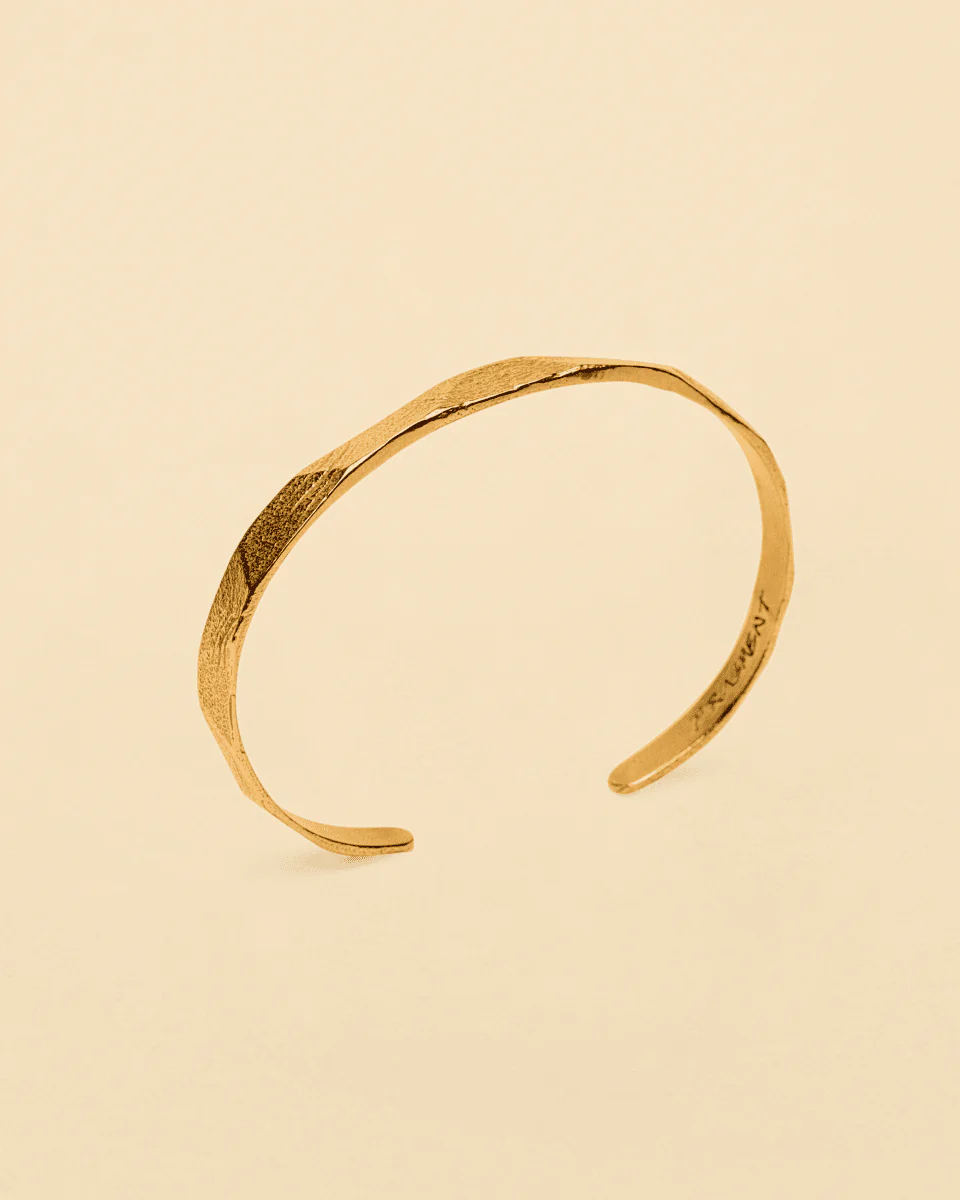 RIVIERA CUFF BRACELET [GOLD] - Image 5